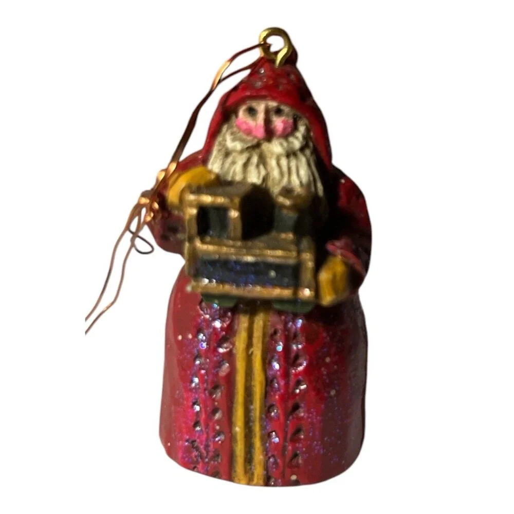 Midwest Cannon Falls Pam Schifferl Santa Claus Train Holiday Ornament 2