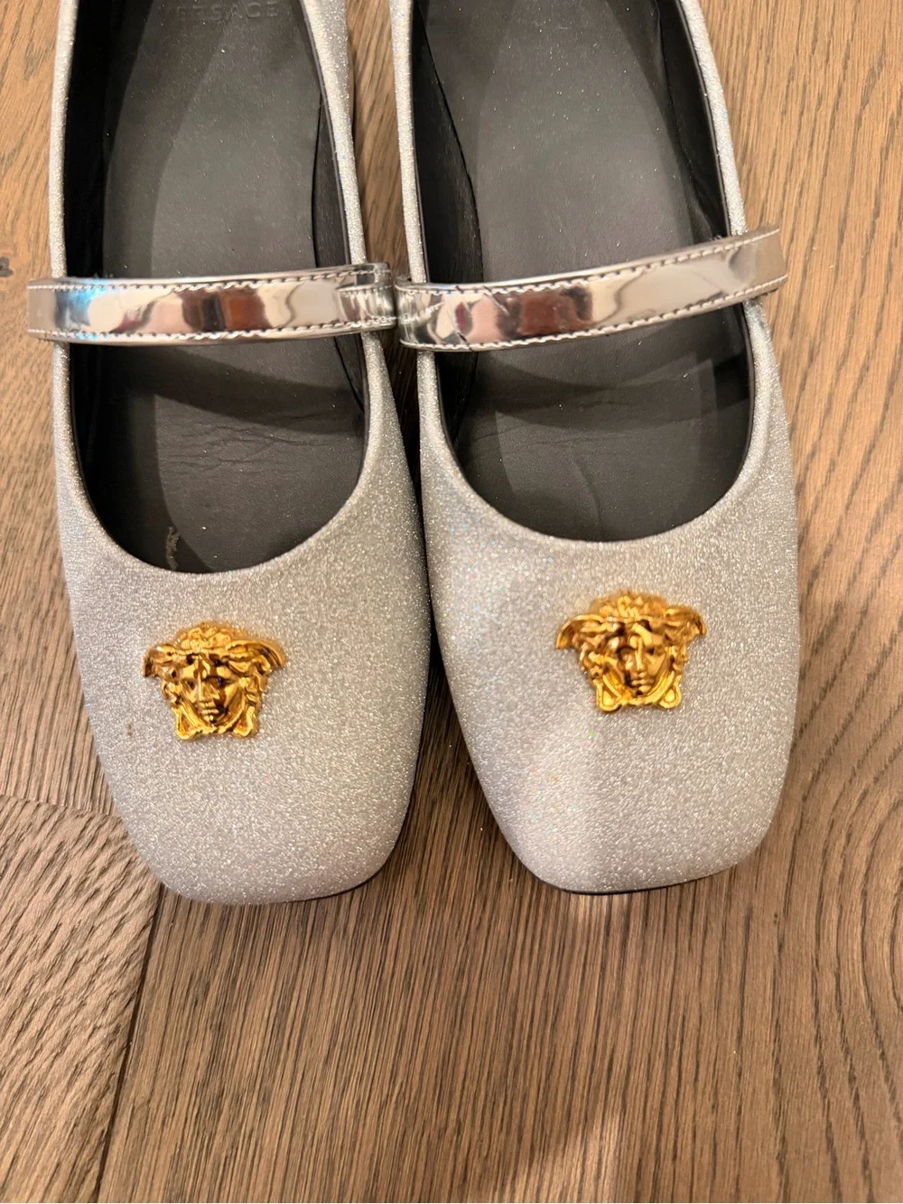 Versace sparkling silver