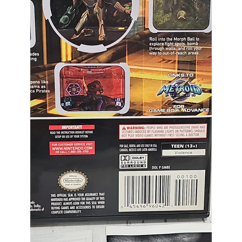 Metroid Prime (Nintendo GameCube, 2004)
