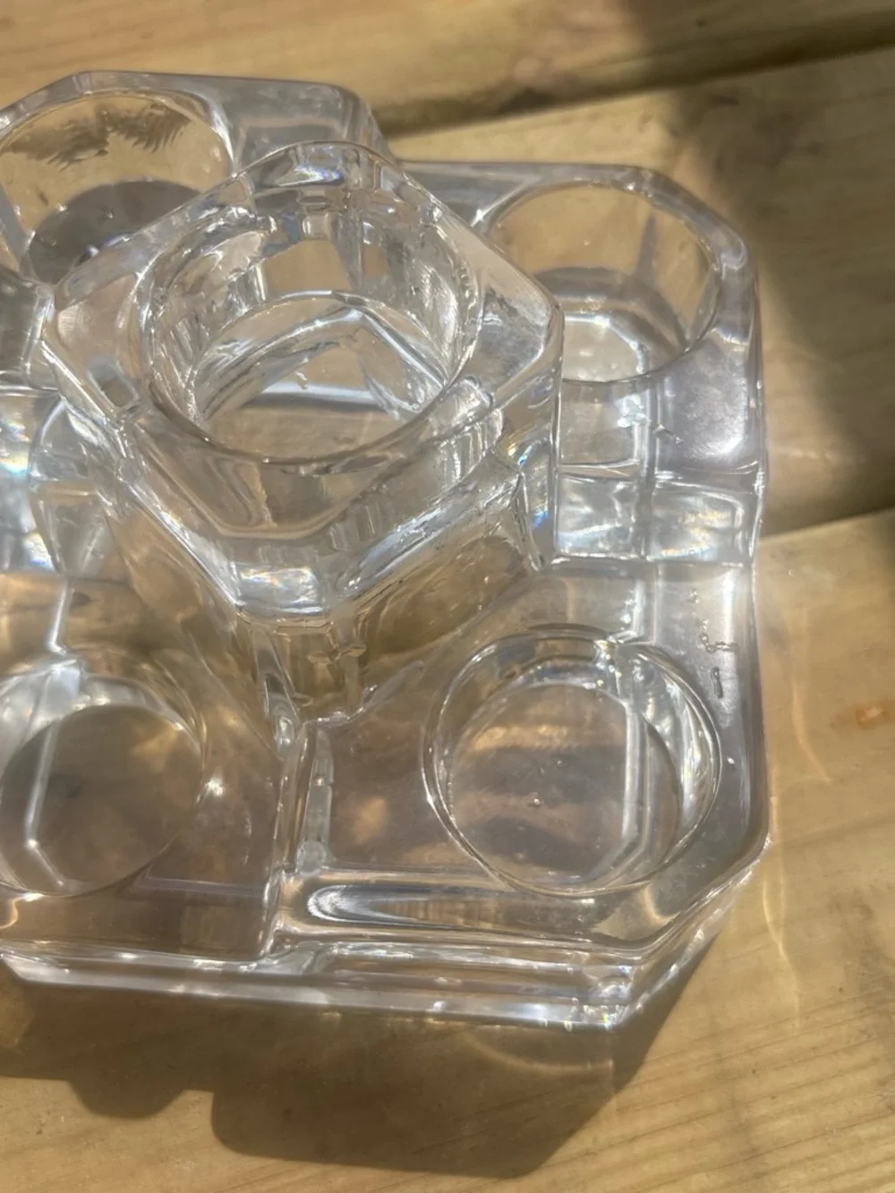 PartyLite stylish clear