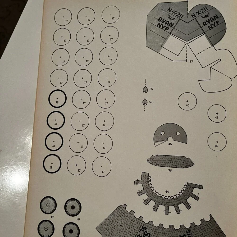 Crown Publishers paper cutout