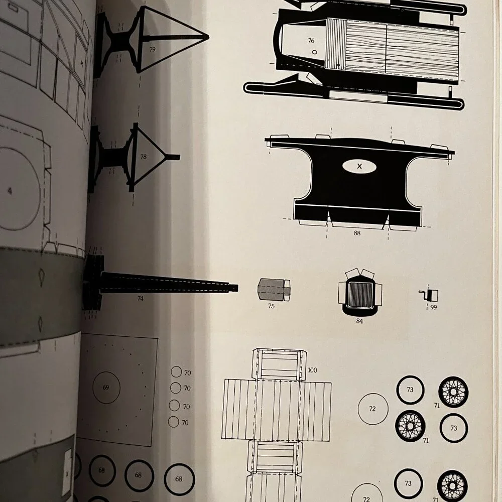 Crown Publishers paper cutout