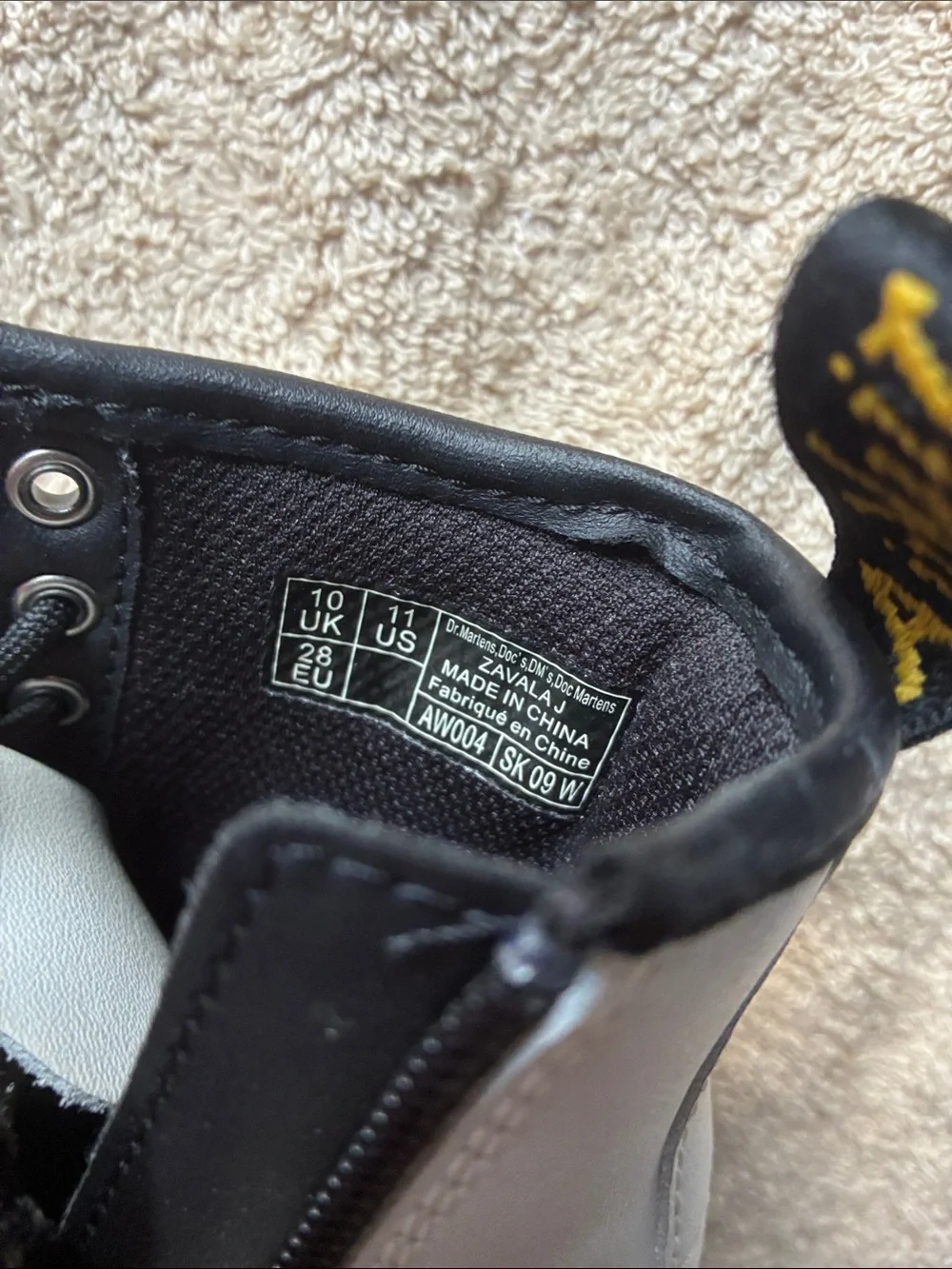Dr. Martens have laces