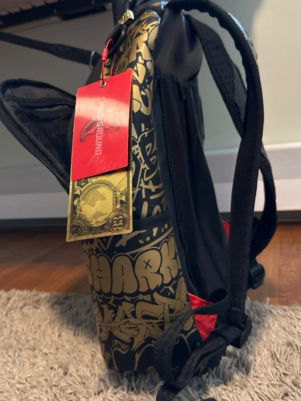 Sprayground black backpack