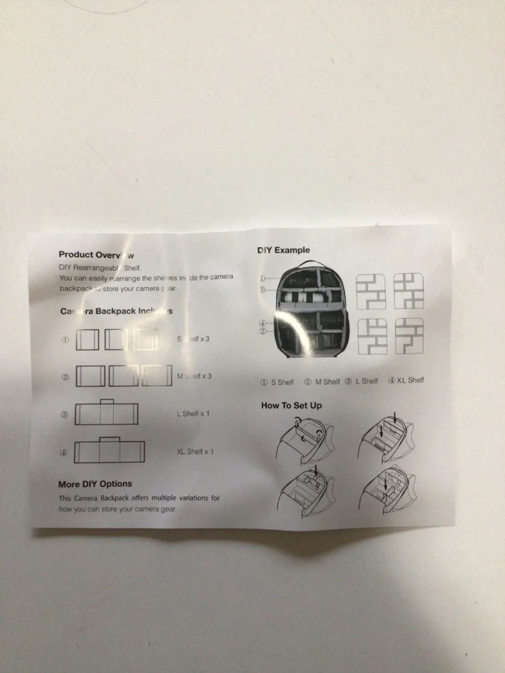 Bagsmart gray camera