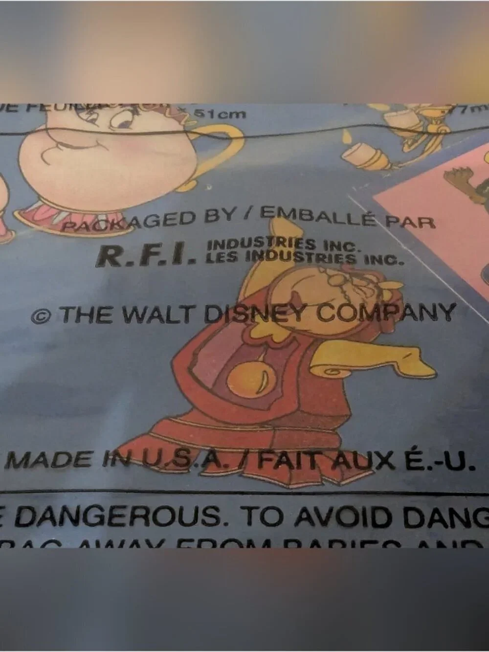 Vintage Disney beast 30% feuilles