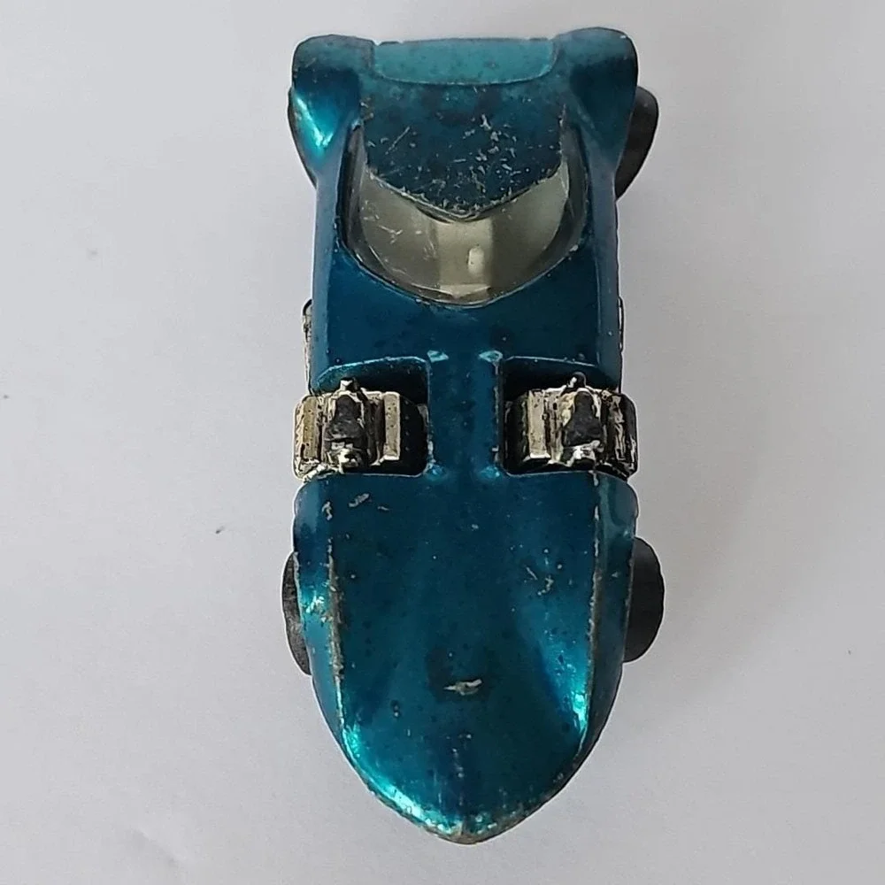 1968 Hot Wheels Twin Mill Spectraflame Blue Redline‎ USA Vintage Diecast Car