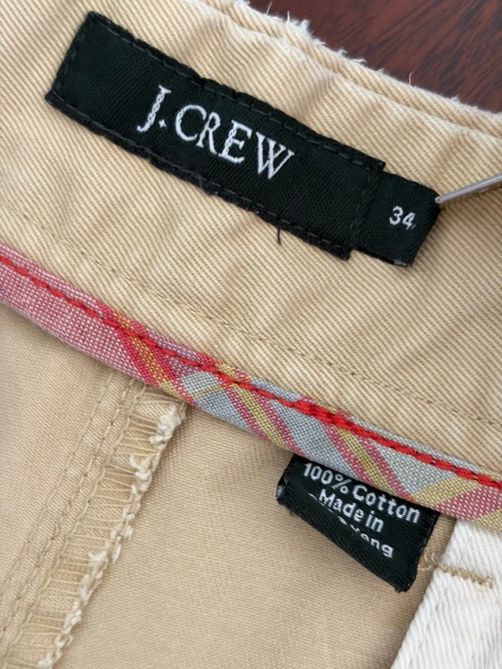J. Crew crew chino