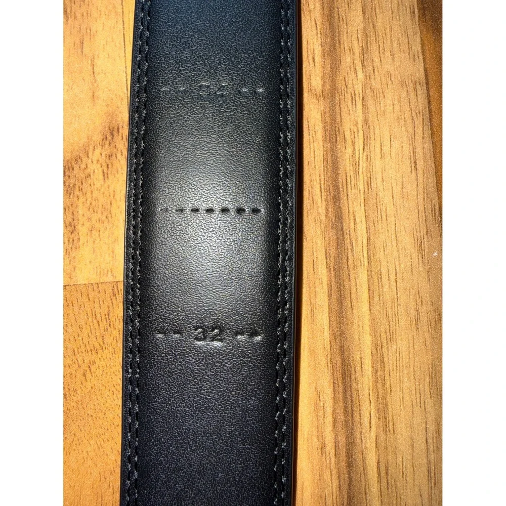 Badgley Mischka Belt Mens 46 Blank Ratchet Automatic Plaque Buckle office work‎