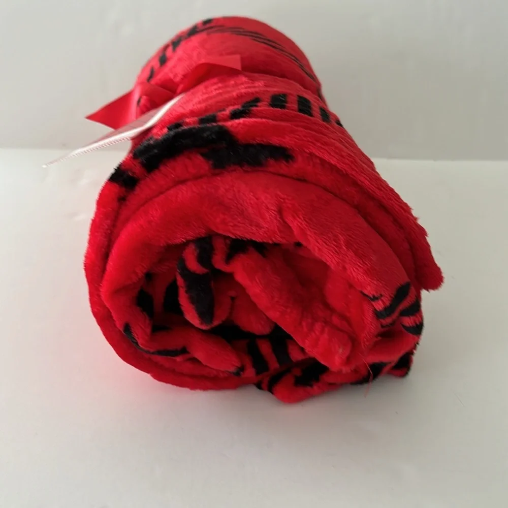 Hallmark Red & Black Blanket Throw