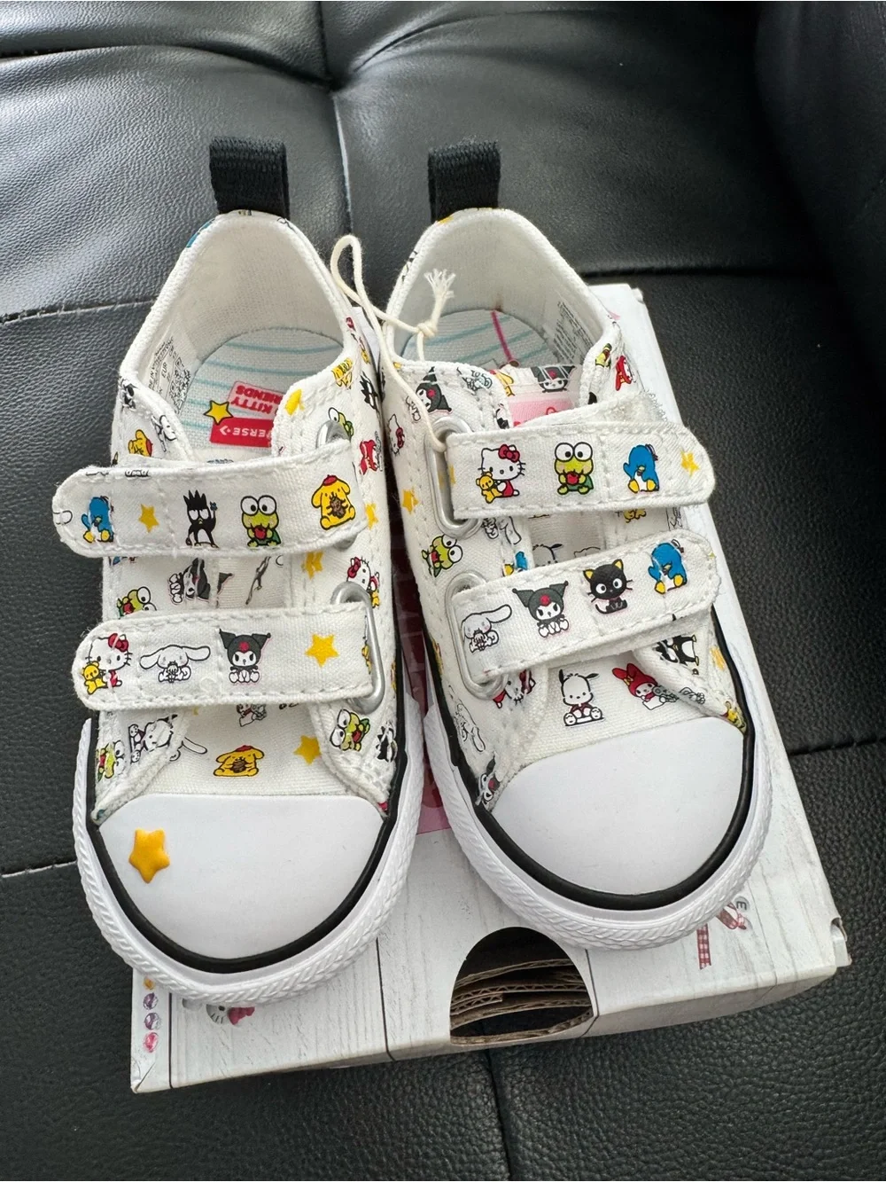 Converse playful white