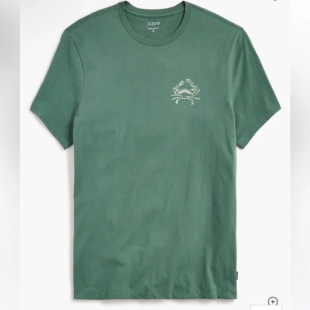 Jcrew Crab graphic tee