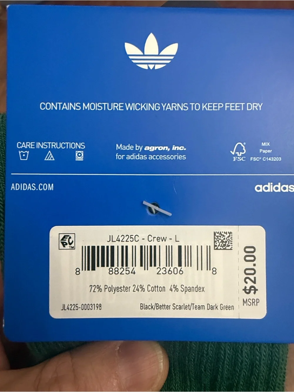 adidas crew socks