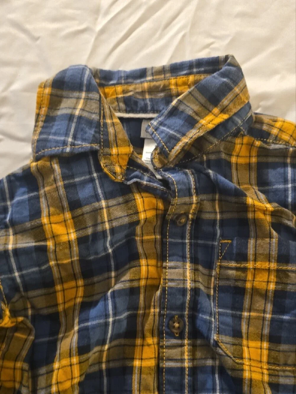 Carters lightweight plaid