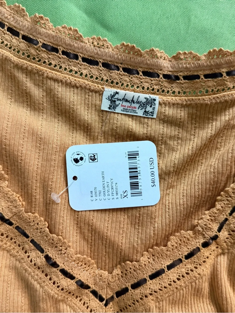 Free People elegant peach