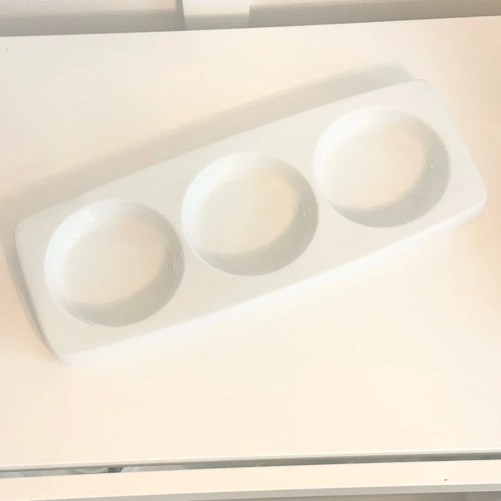 Crate&Barrel elegant white