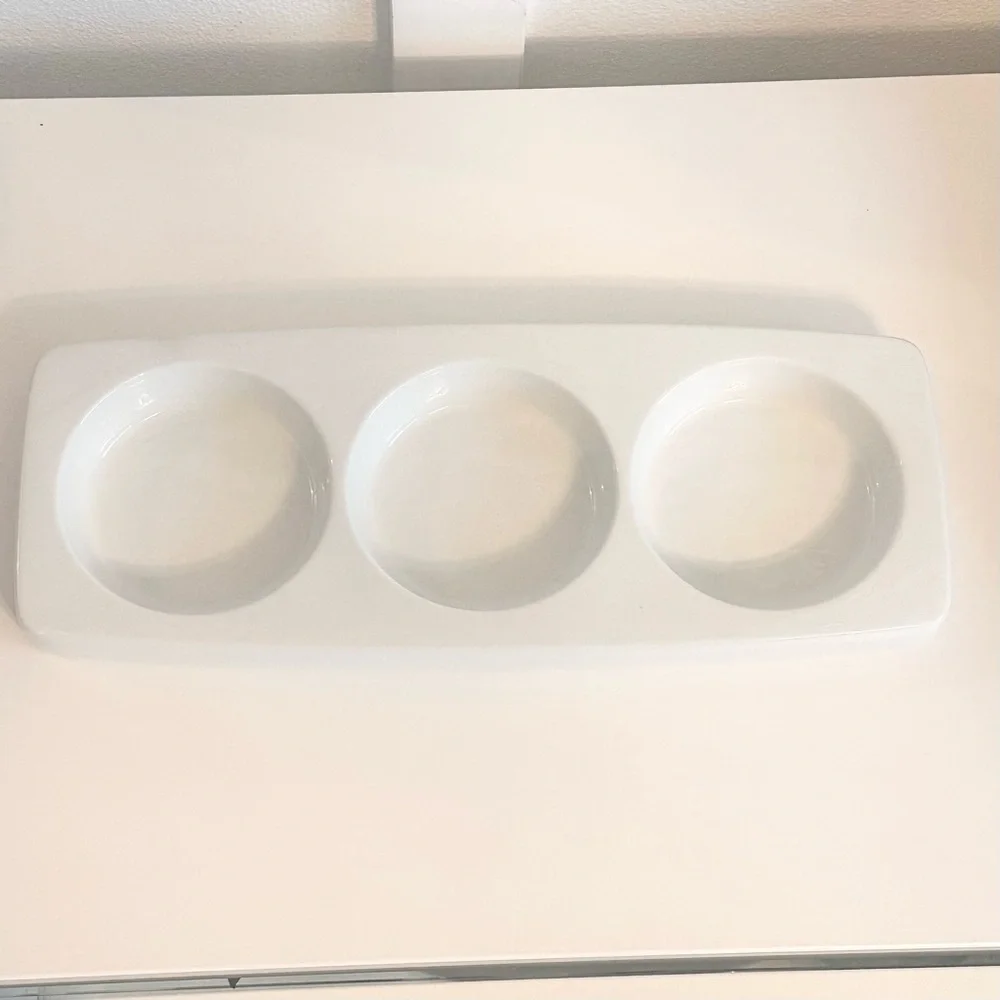 Crate&Barrel elegant white