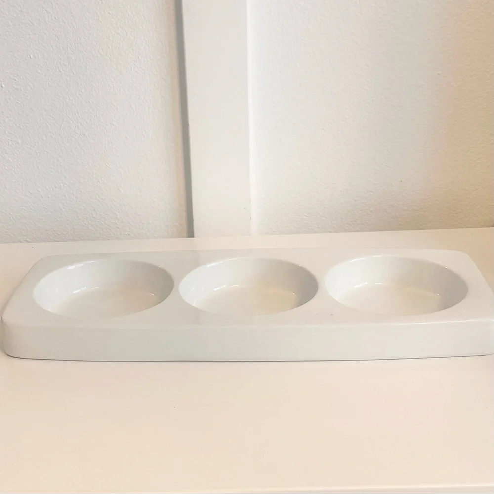 Crate&Barrel elegant white