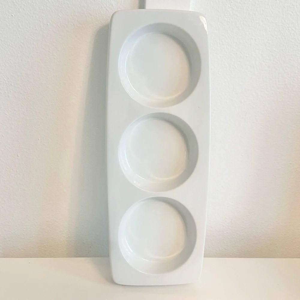 Crate&Barrel elegant white