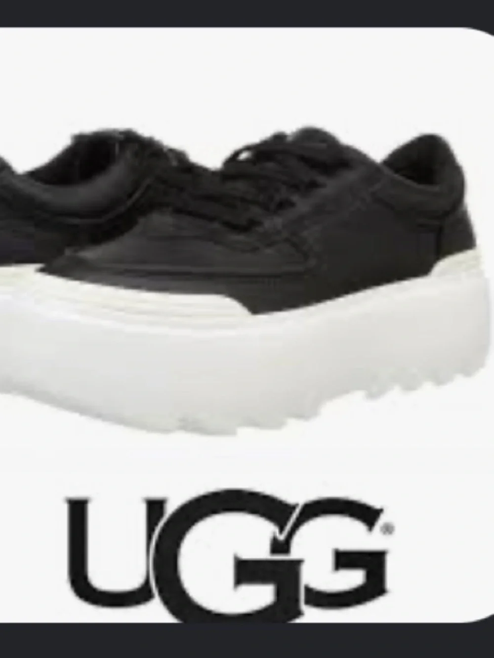 UGG Marin Mega Lace Platform Sneakers size 9.5