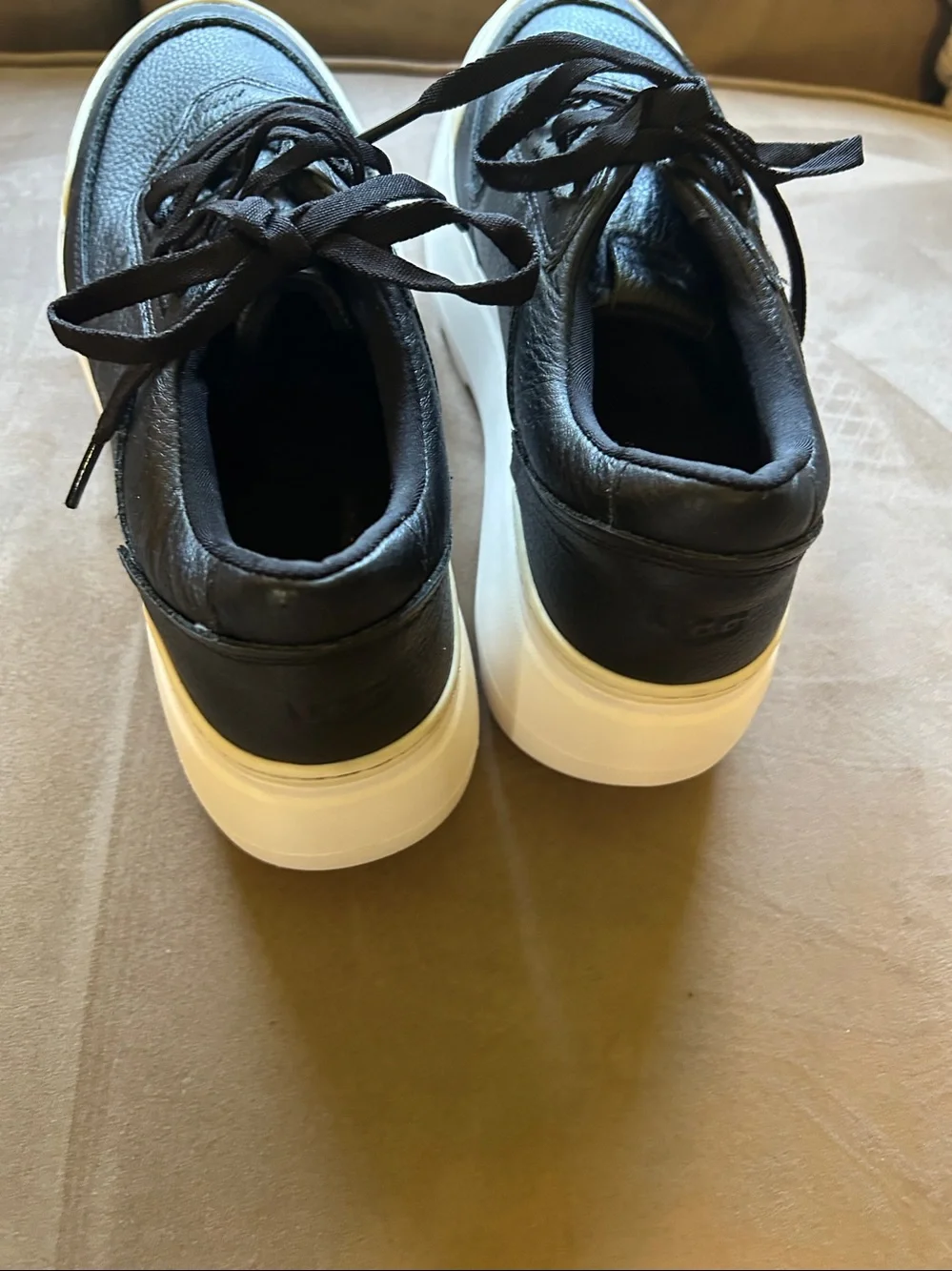 UGG size leather