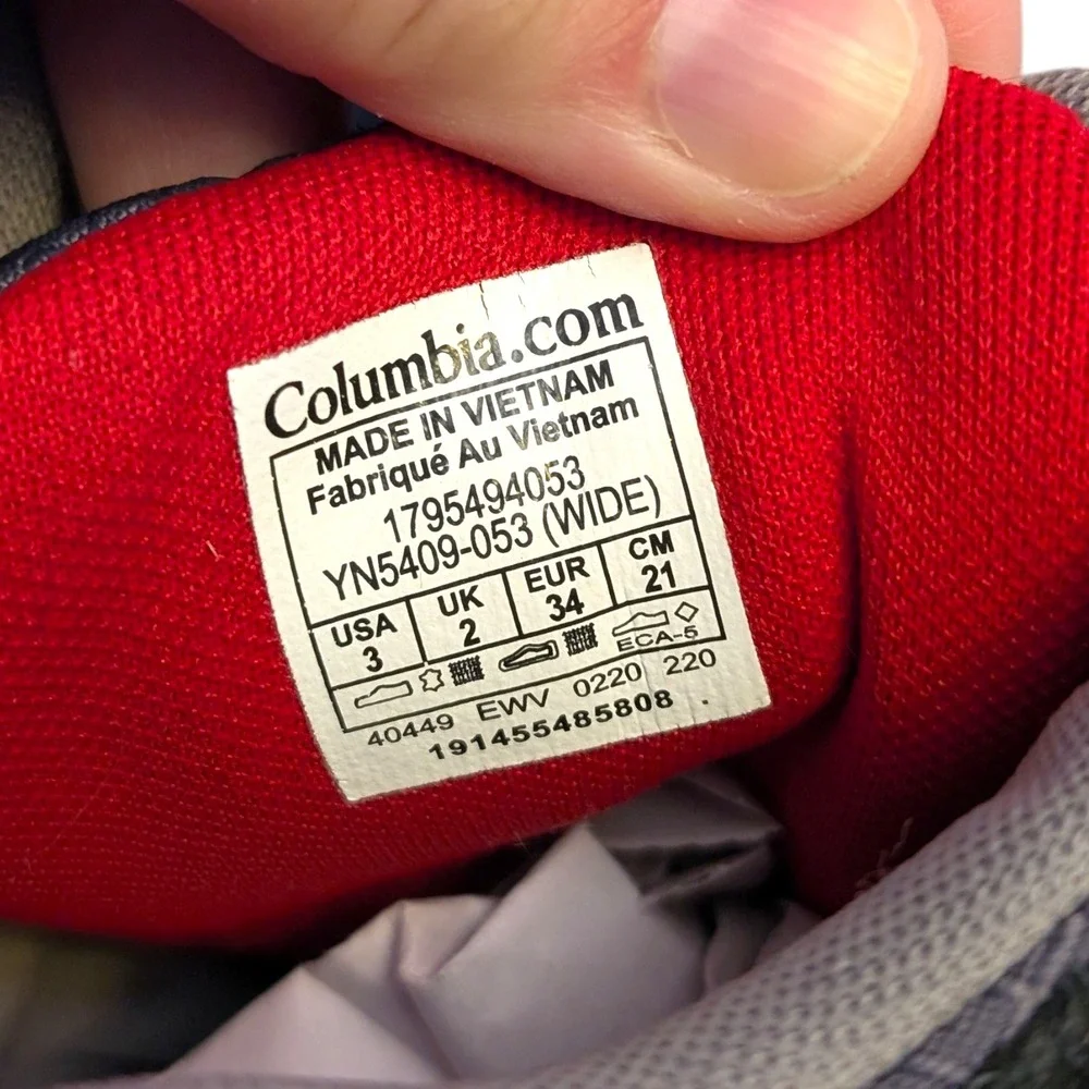 Columbia pair waterproof
