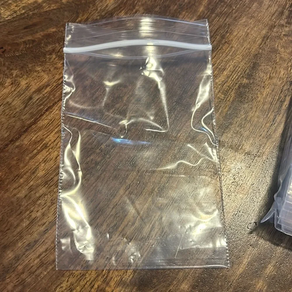 COPY - 5 x 3” Clear Zip Bags 4 mil 3