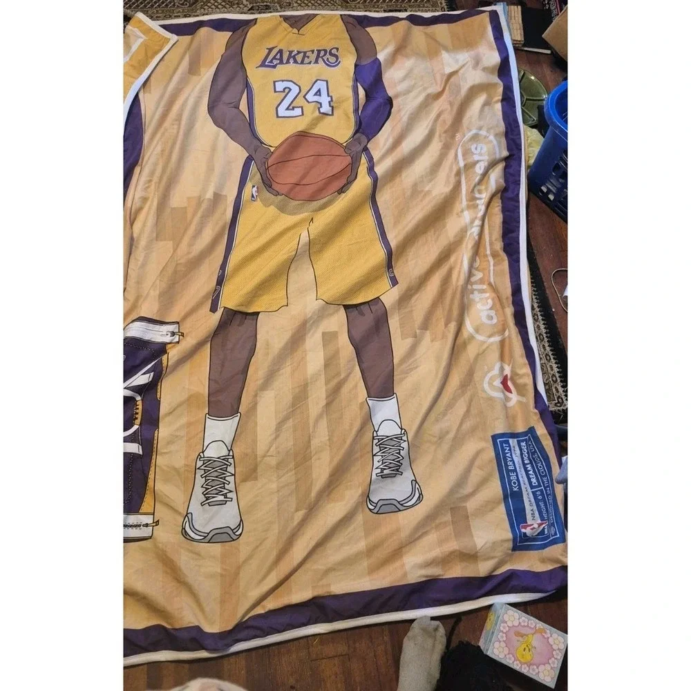Kobe‎ Bryant Lakers Blanket 56x75 – Active Dreamers – NBA 2016 – #24