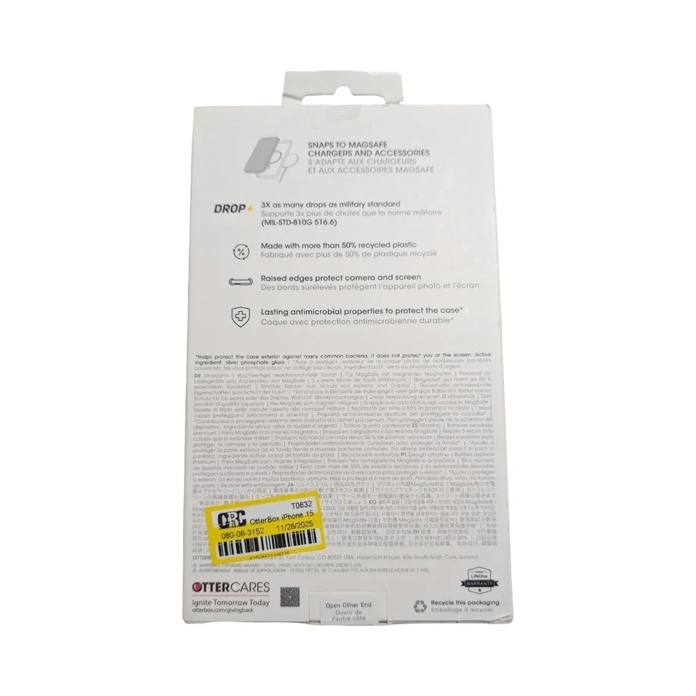 OtterBox important notes
