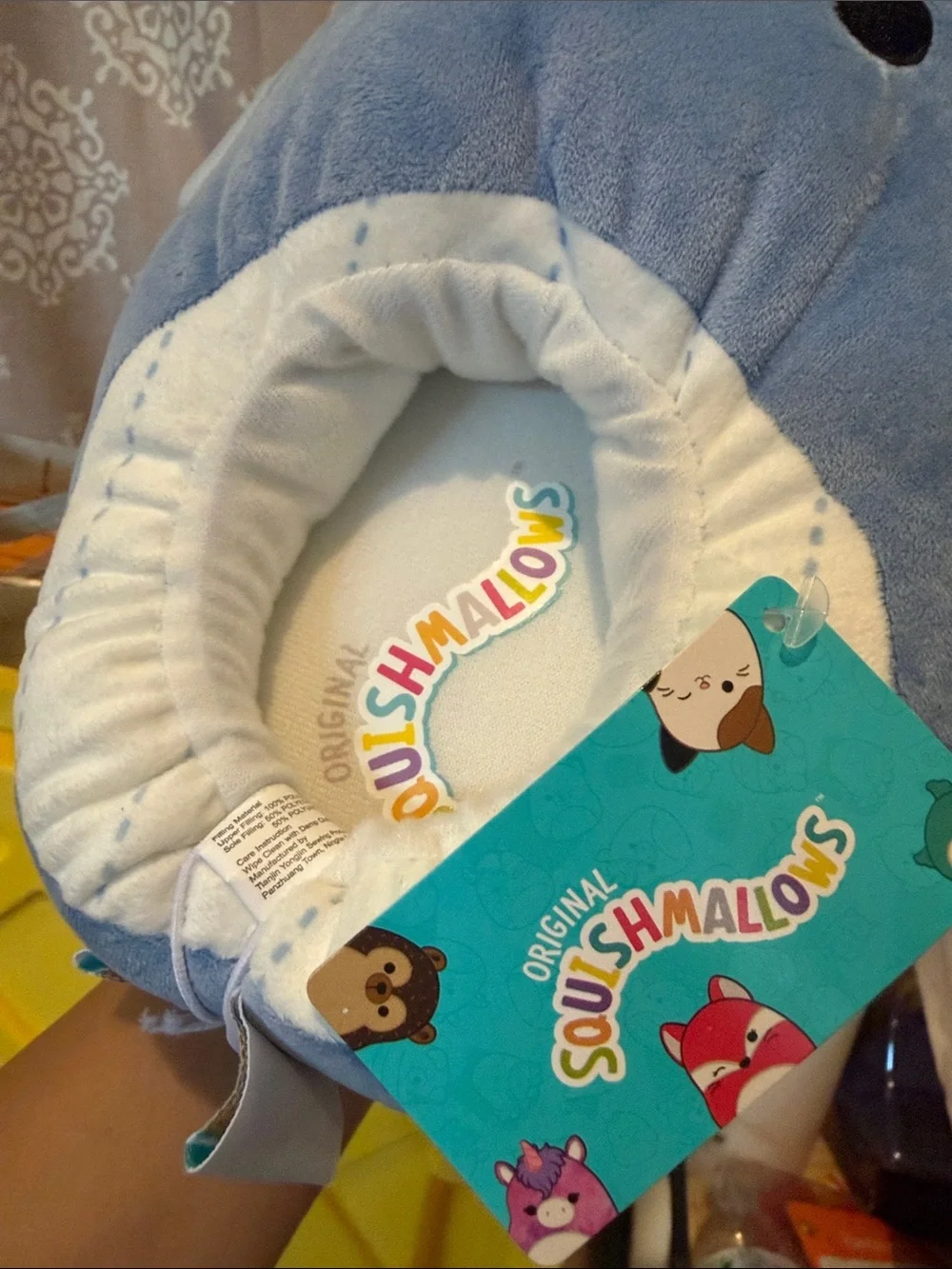 Squishmallows light blue