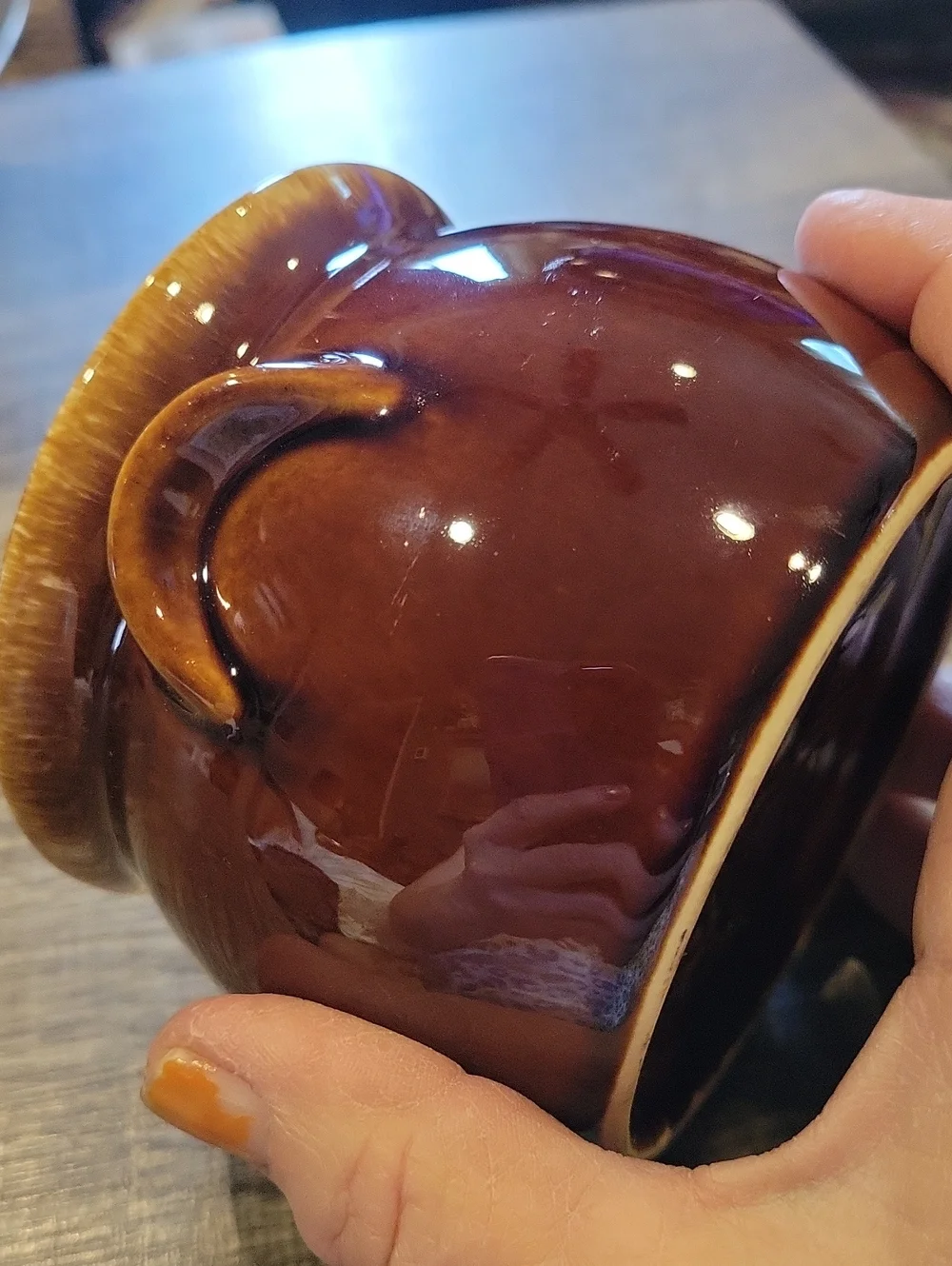 Hull Pottery individual serving