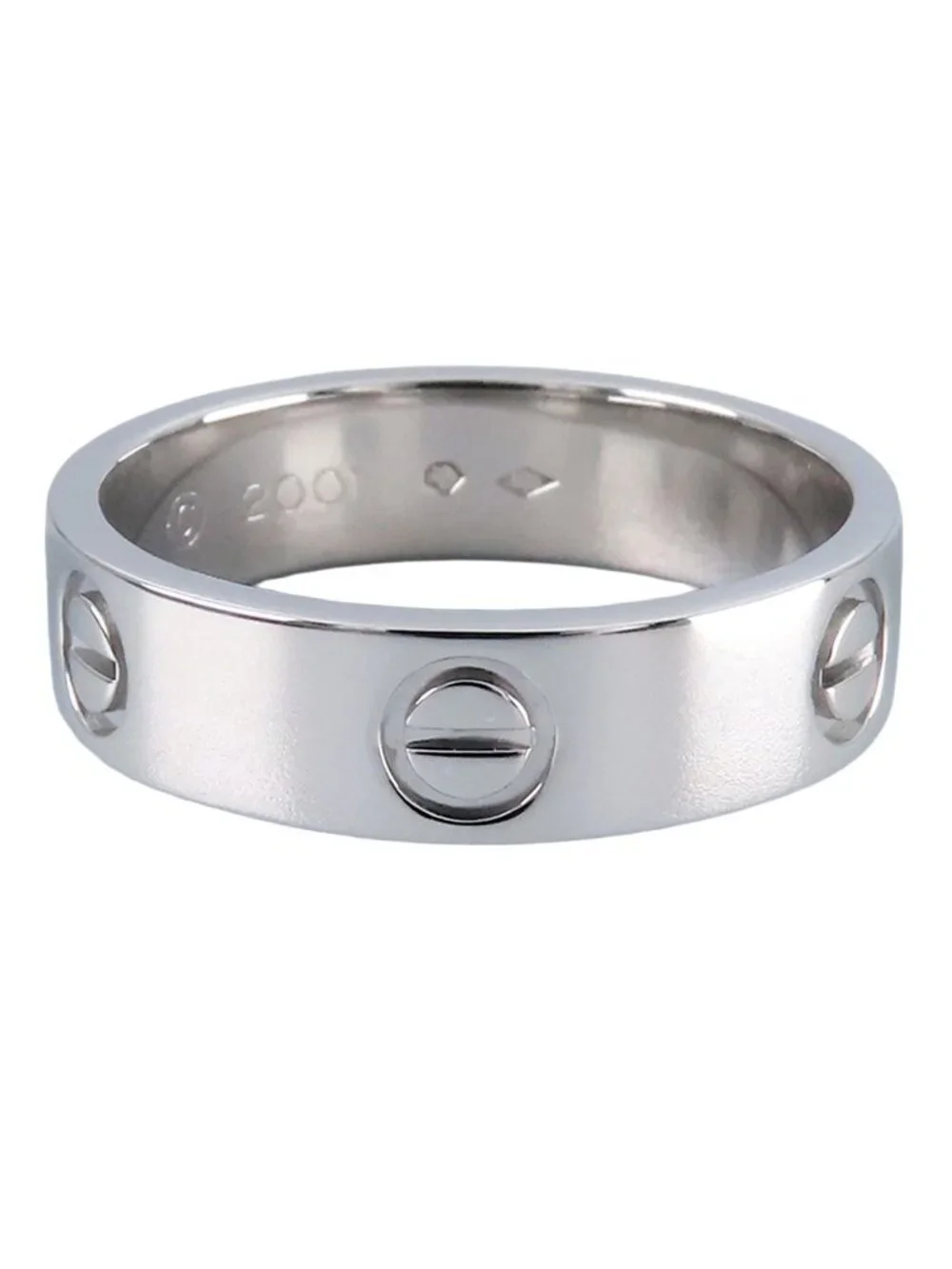 Cartier sizing notes platinum
