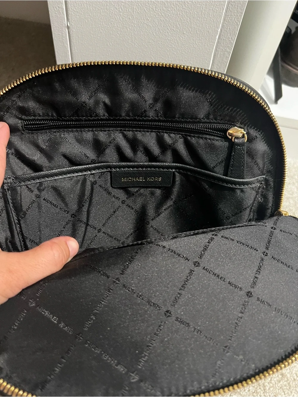 Michael Kors structured dome