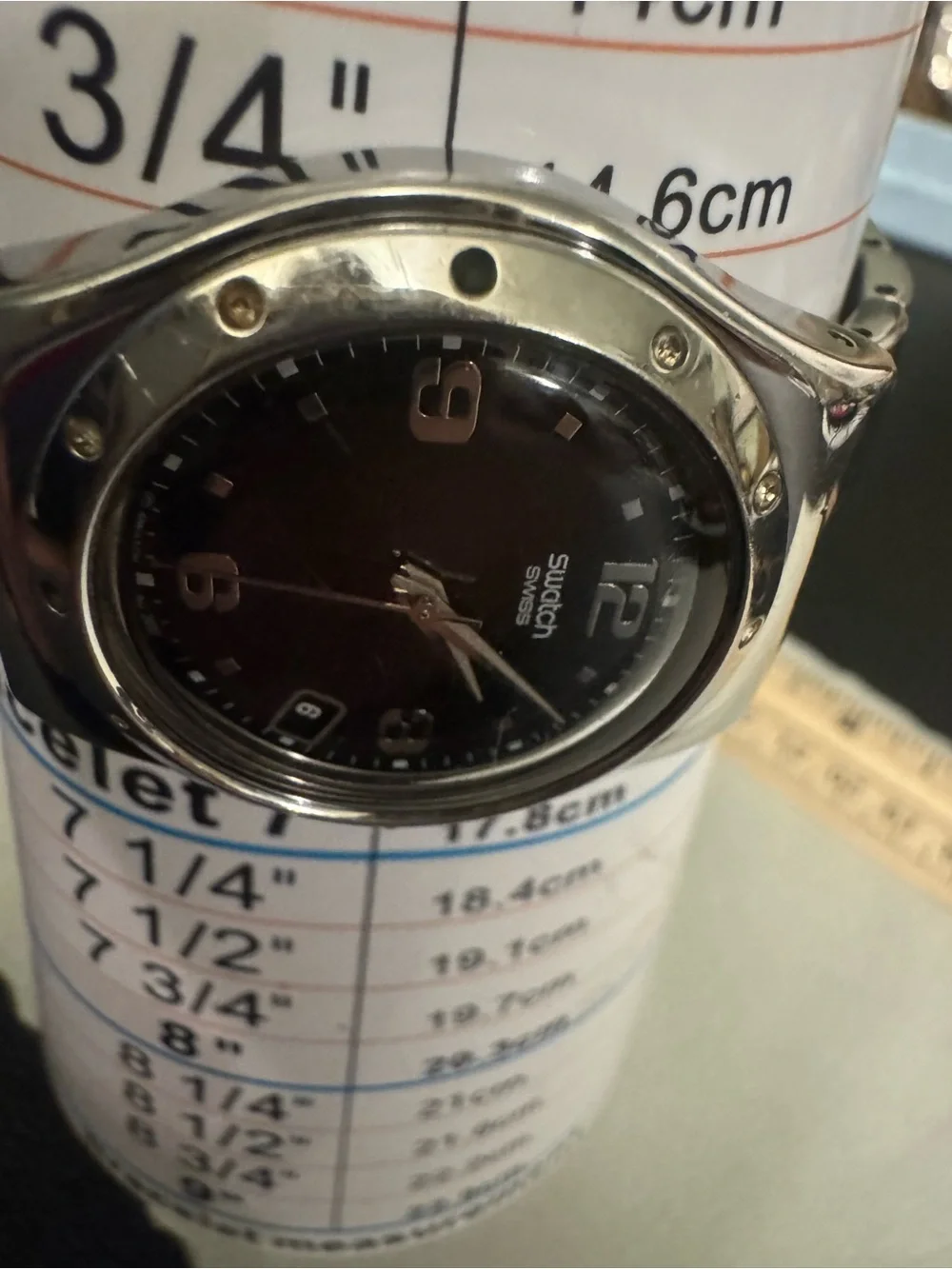 Swatch vintage irony