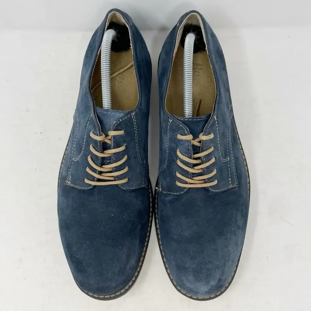 G.H. Bass & Co. blue suede