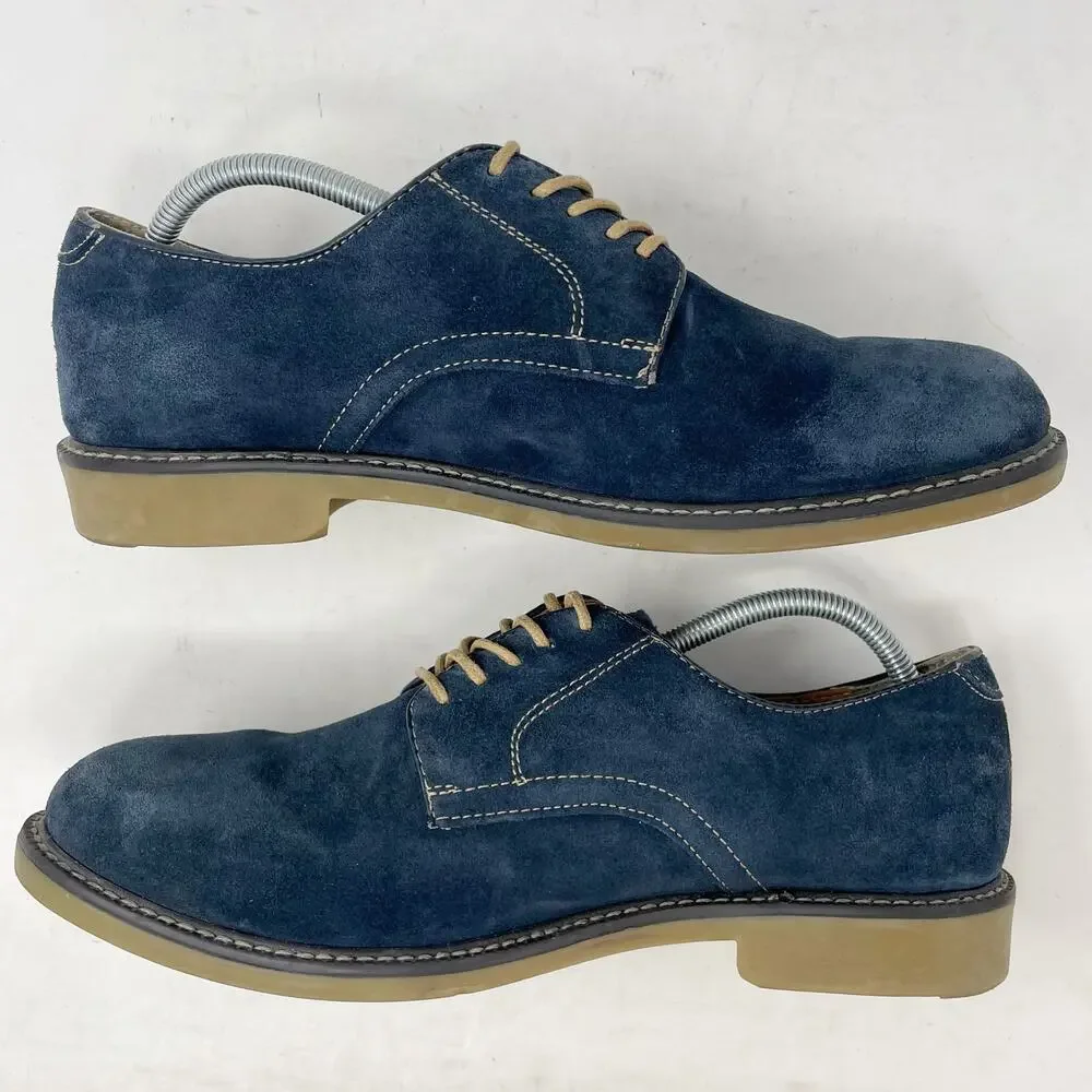 G.H. Bass & Co. blue suede