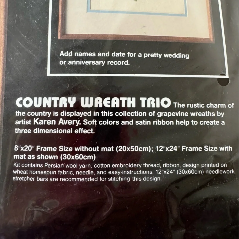 Vintage dimensions country