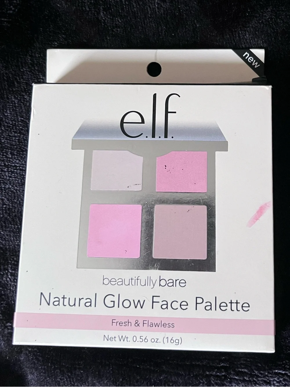 NWT NIB DISCONTINUED E.L.F Cosmetics Beautifully Bare Natural Glow Face Palette