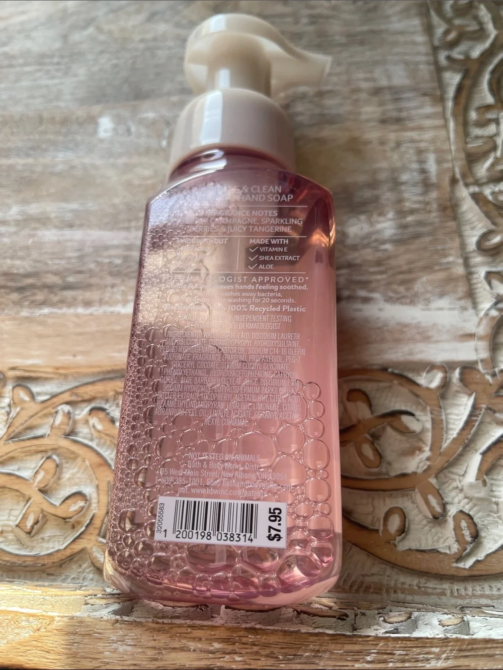 Bath & Body Works Pink Champagne Toast Foaming Hand Soap