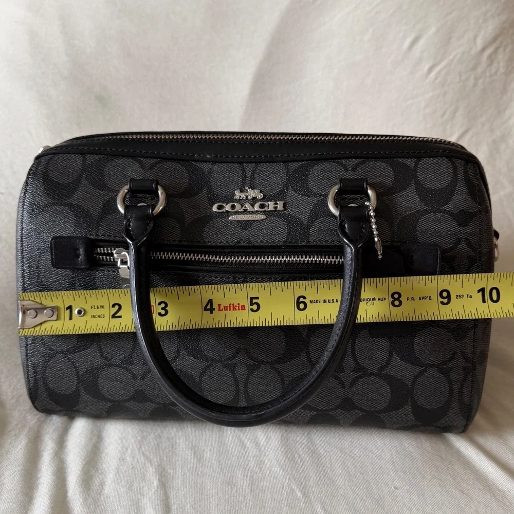 Coach satchel signature