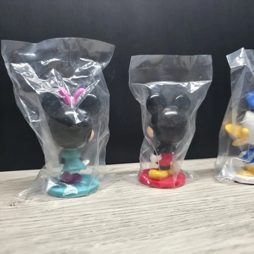 Disney's Mickey, Minnie, Donald, Goofy Bobbleheads By Kellogg's - Cake Toppers‎