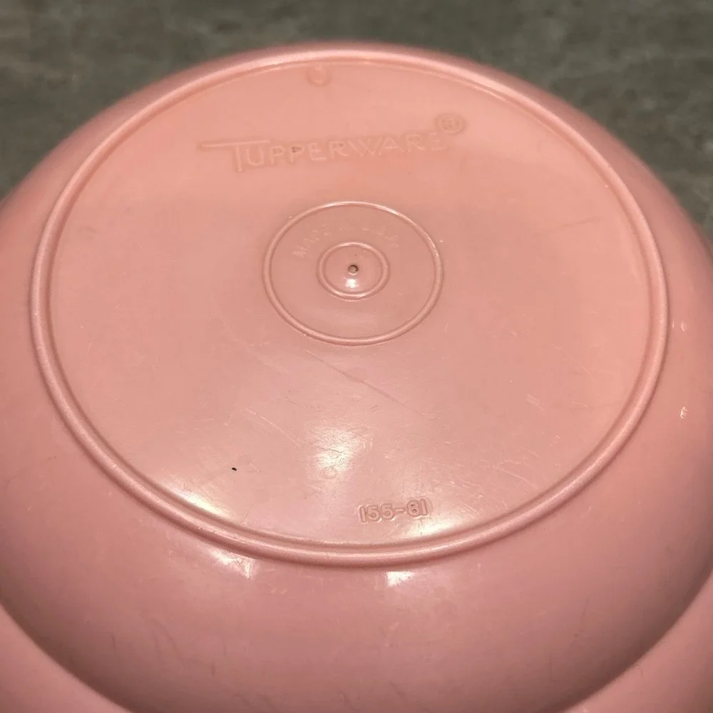 Vintage Tupperware 155 Bowls Set Assorted Colors Made USA Retro Only 1 Lid