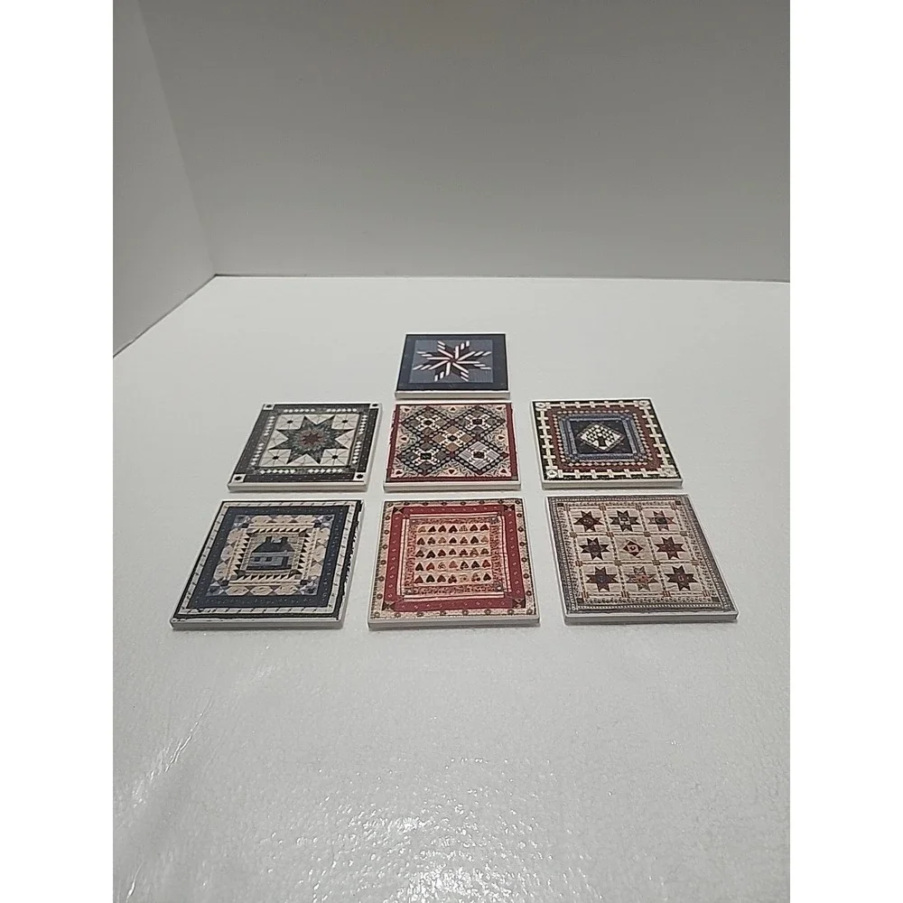Highland Graphics Set Of 7 Ceramic‎ Coasters