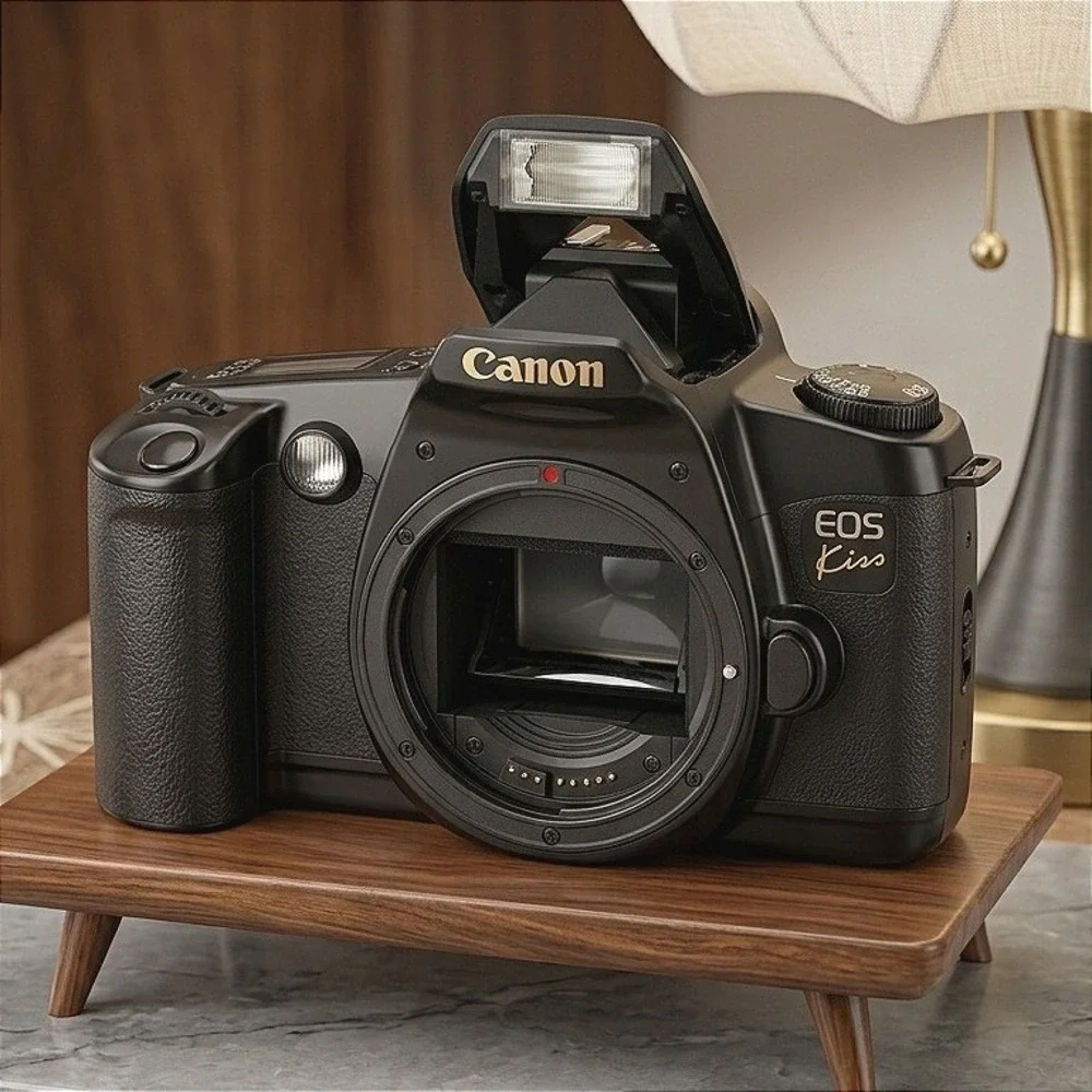 RARE* Vintage Japan SLR Film Camera Canon EOS Kiss 35mm Panorama Mode‎