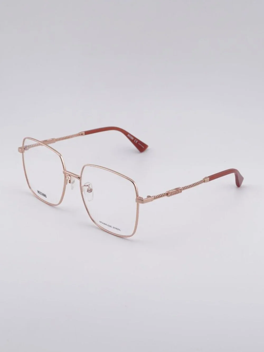 Moschino MOS615/G 0DDB 00 Eyeglasses Gold 56mm Butterfly Frame
