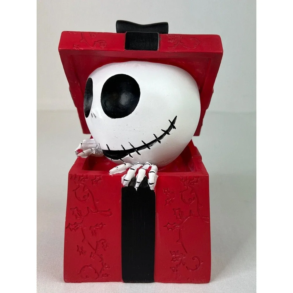 Disney Tim Burton's‎ The Nightmare Befor Christmas Jack in Red Resin Box