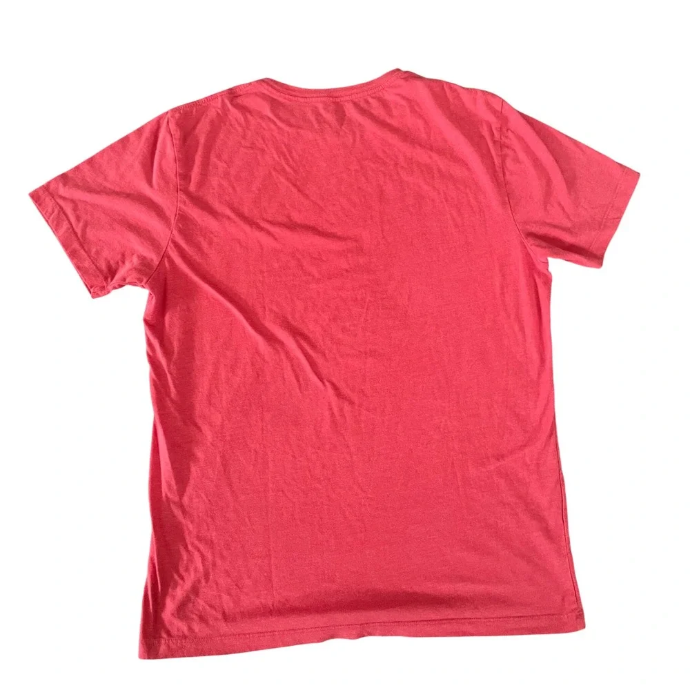 J.Crew men's T-Shirt Large Salmon j crew classic pink‎ orange