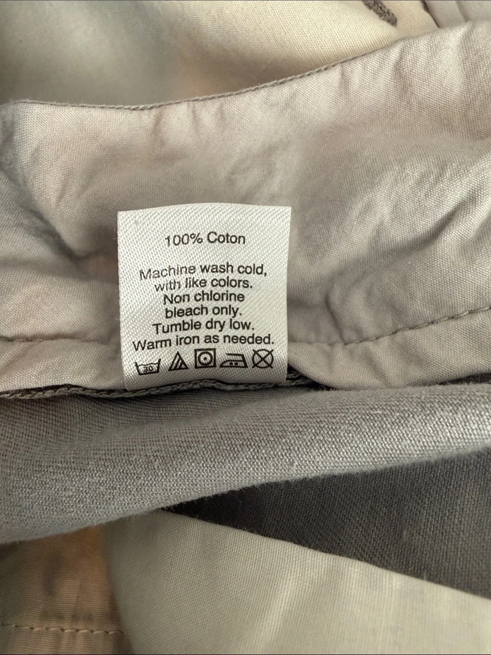 J. Crew Men's Light Gray Cotton Shorts