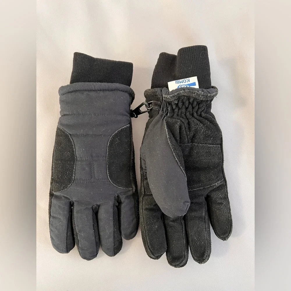 Kombi Ladies Black Winter Ski Gloves Size‎ S