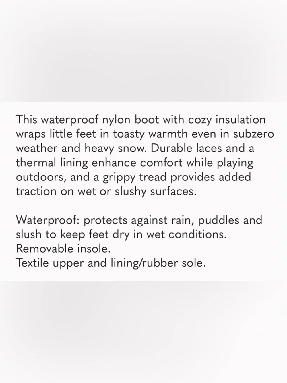 Sorel warm insulated